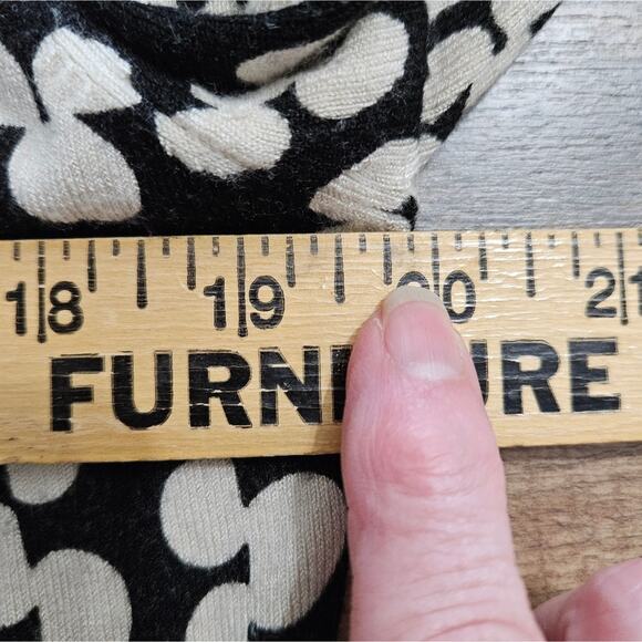 LouLou Cardigan Sweater Button Front Embellished Bling Rhinestone Old Money Vtg - Picture 11 of 13